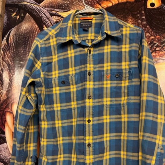 American Eagle Outfitters Other - vintage 90's Fall colors Flannel American Eagle